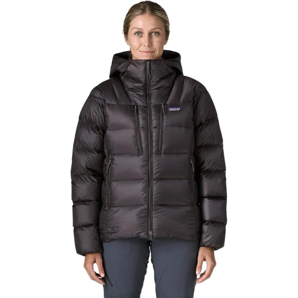 W's Fitz Roy Down Hoody Black, view: 1