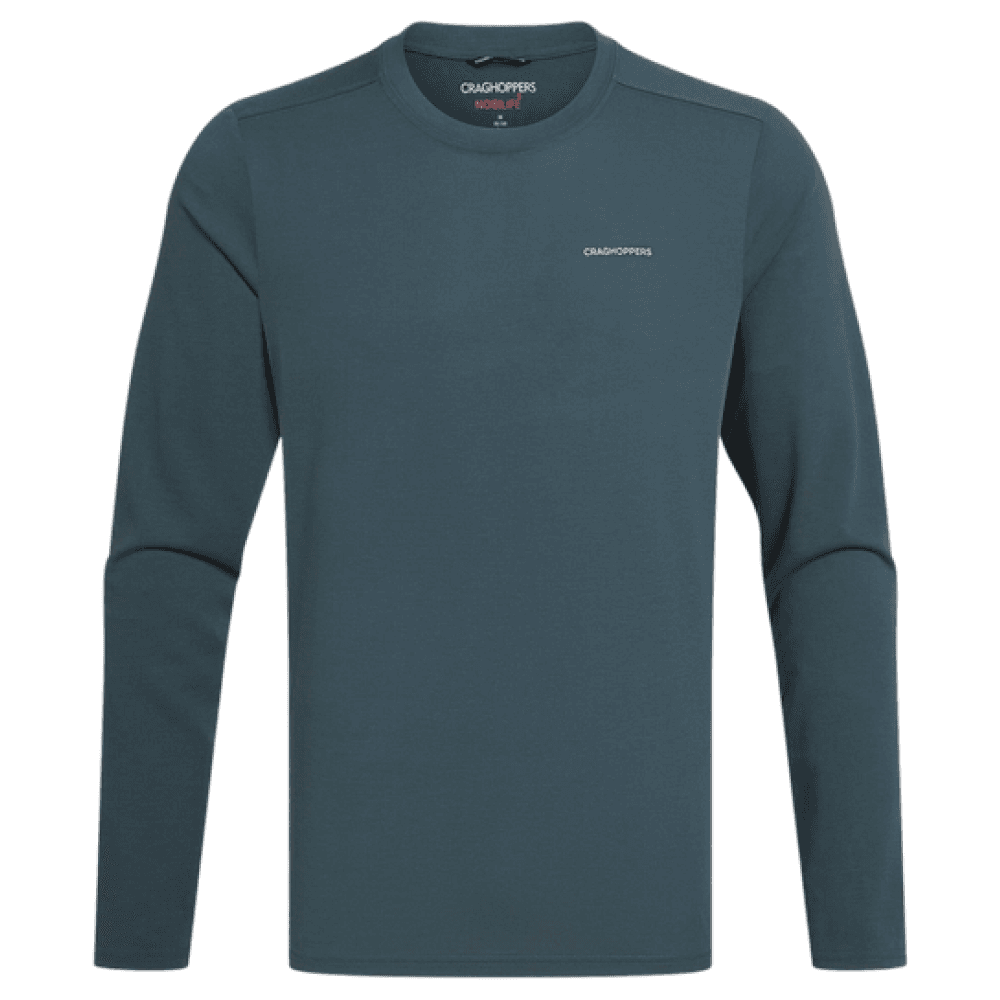 Nosilife Abel Long Sleeved T-shirt Blue Stone, view: 0