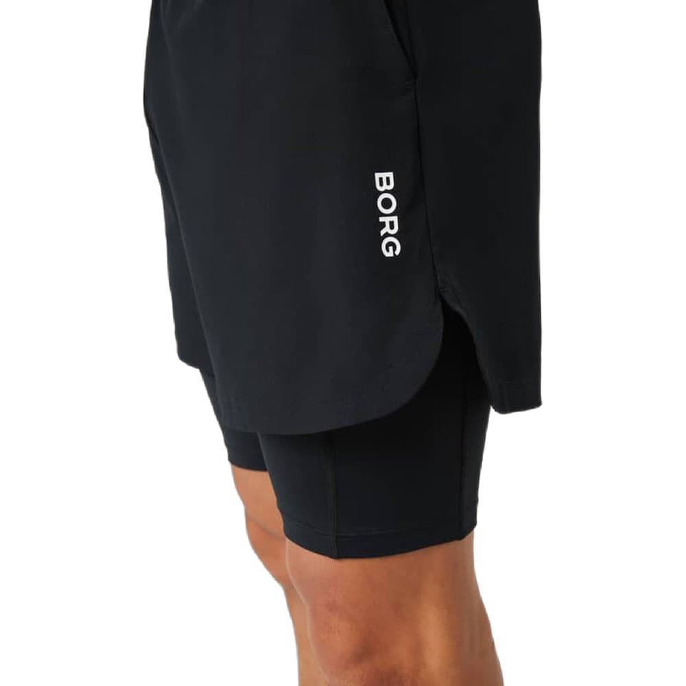 Borg 2 In 1 Shorts Black Beauty, view: 3