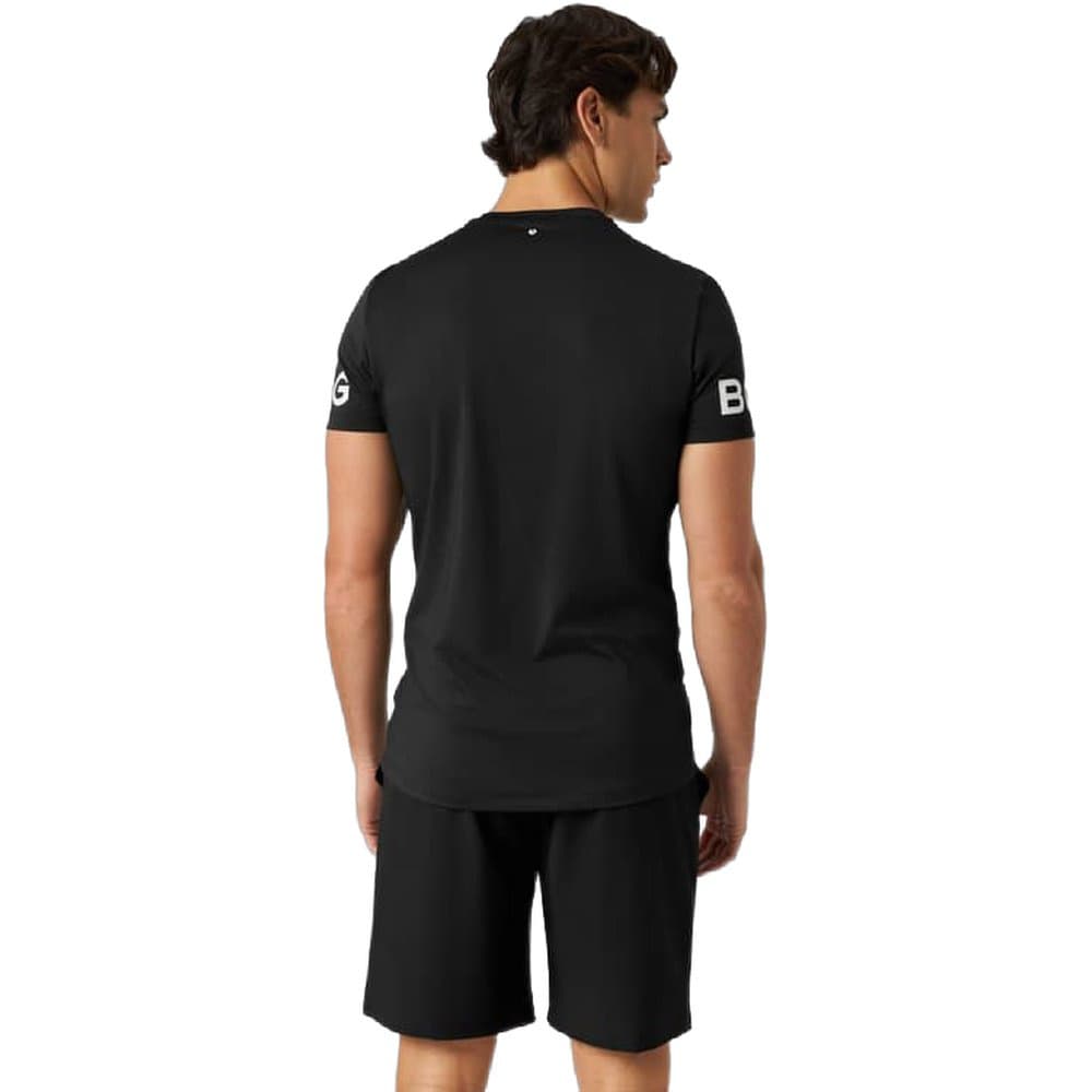 Borg T-Shirt Black White Logo, view: 1