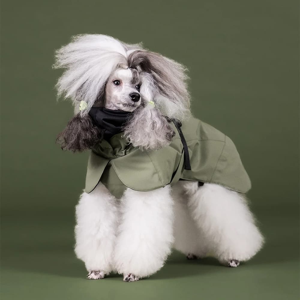 Visibility Winter Jacket Seawool 35-50 cm Olive, view: 7