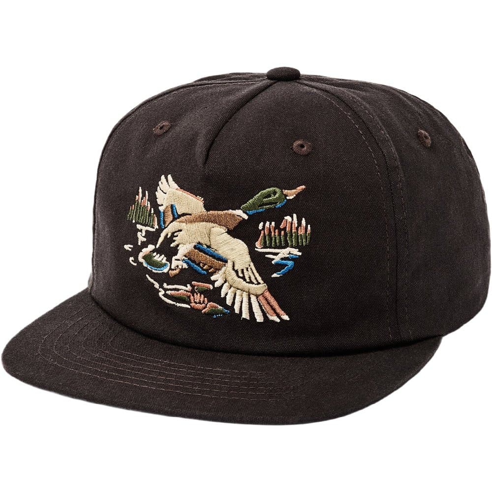 Mallard Graphic Trucker Cap Dark Brown, view: 0