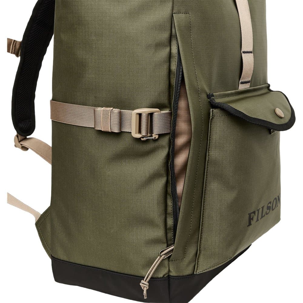 All-Weather Backpack Olive / Black / Covert, view: 4