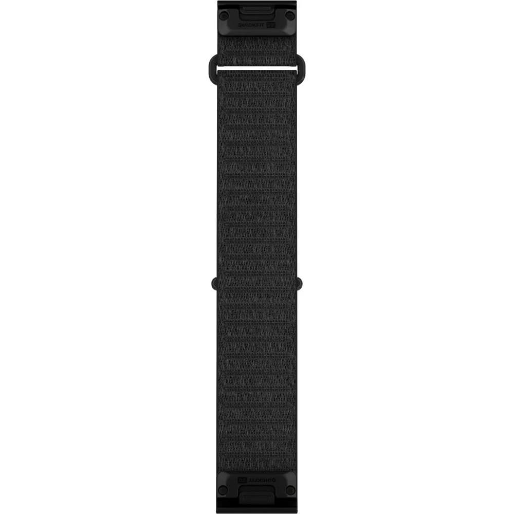 Quickfit 22 Watch Band Short Black Comfortfit Fabric, view: 1