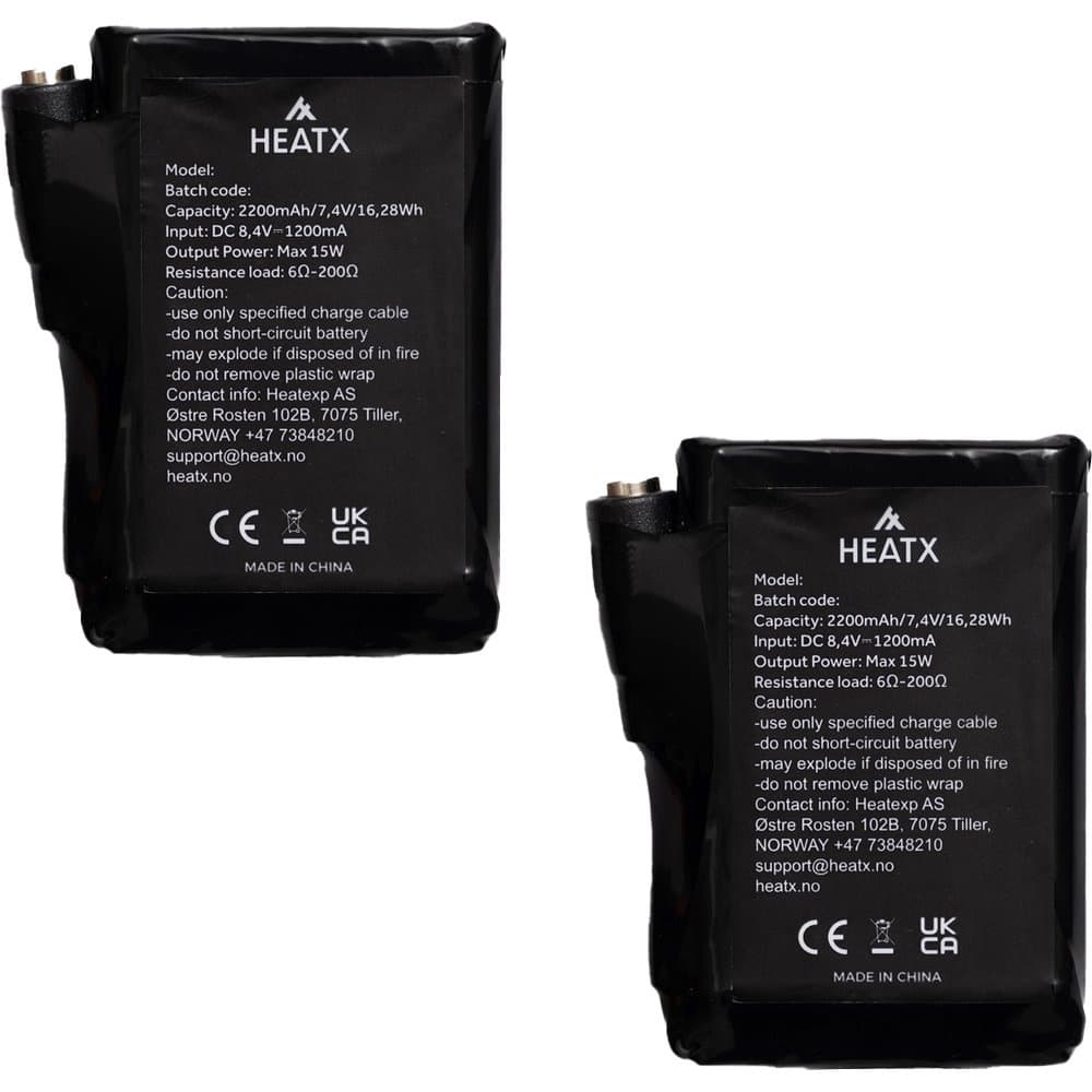 HeatX Glove Battery Pack Black, view: 0