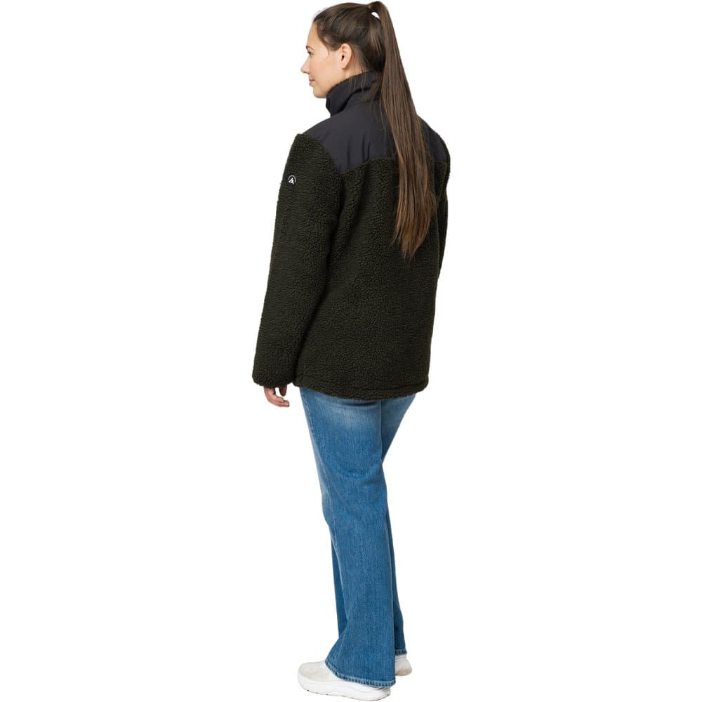 HeatX Hybrid Pile Jacket Olive/Black, view: 6