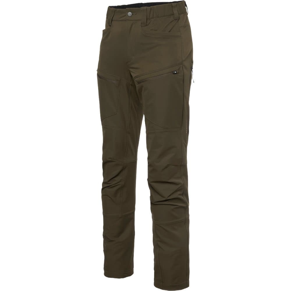 Chaser Ms Stretch Pants Solid Brown, view: 2