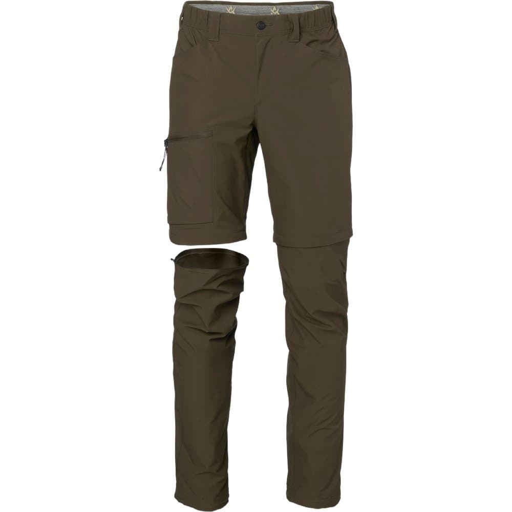 Chaser Lite Ms Zip Off Pants Solid Brown, view: 2