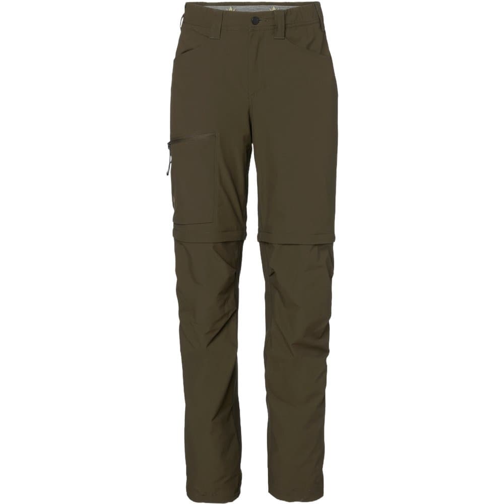 Chaser Lite Ws Zip Off Pants Solid Brown, view: 0