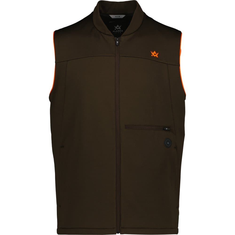 Heat System Hunter Vest Solid Brown, view: 0