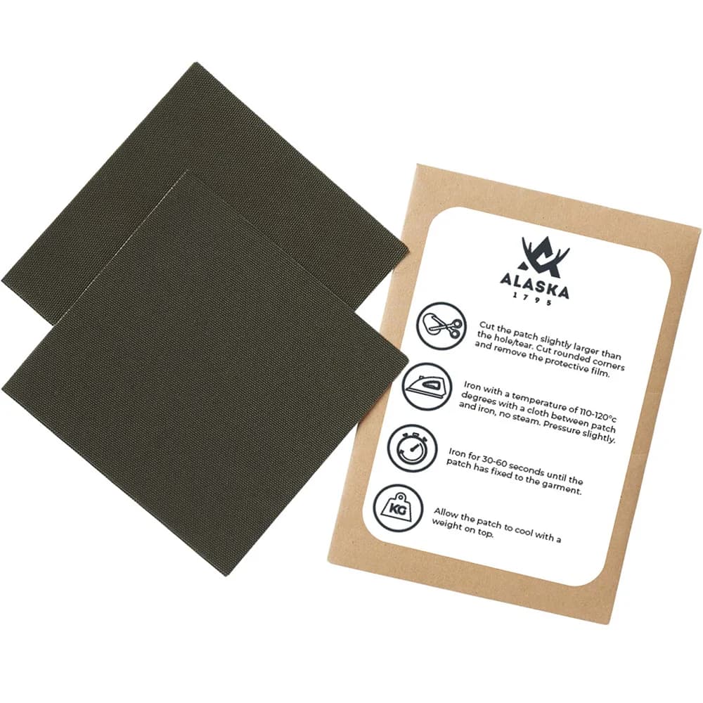 Alaska Repair Patch Brushed Solid Brown, view: 0