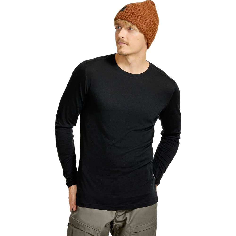 Gimmer Merino Lt Longsleeve Ms Black, view: 1