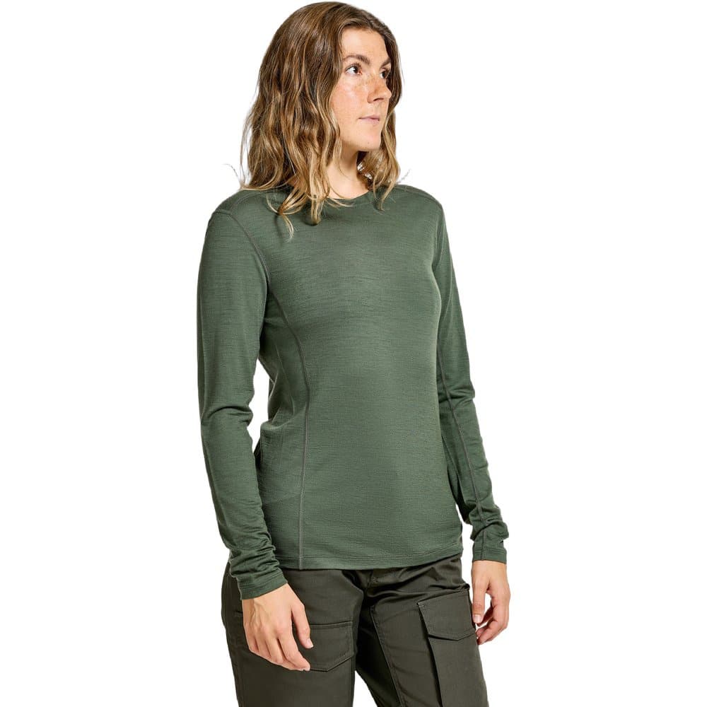 Gimmer Merino Lt Longsleeve Ws Thyme Green, view: 1