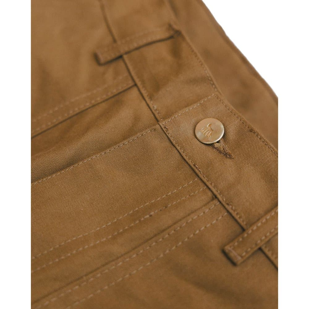 Waxed Workwear Pants Brown, view: 5