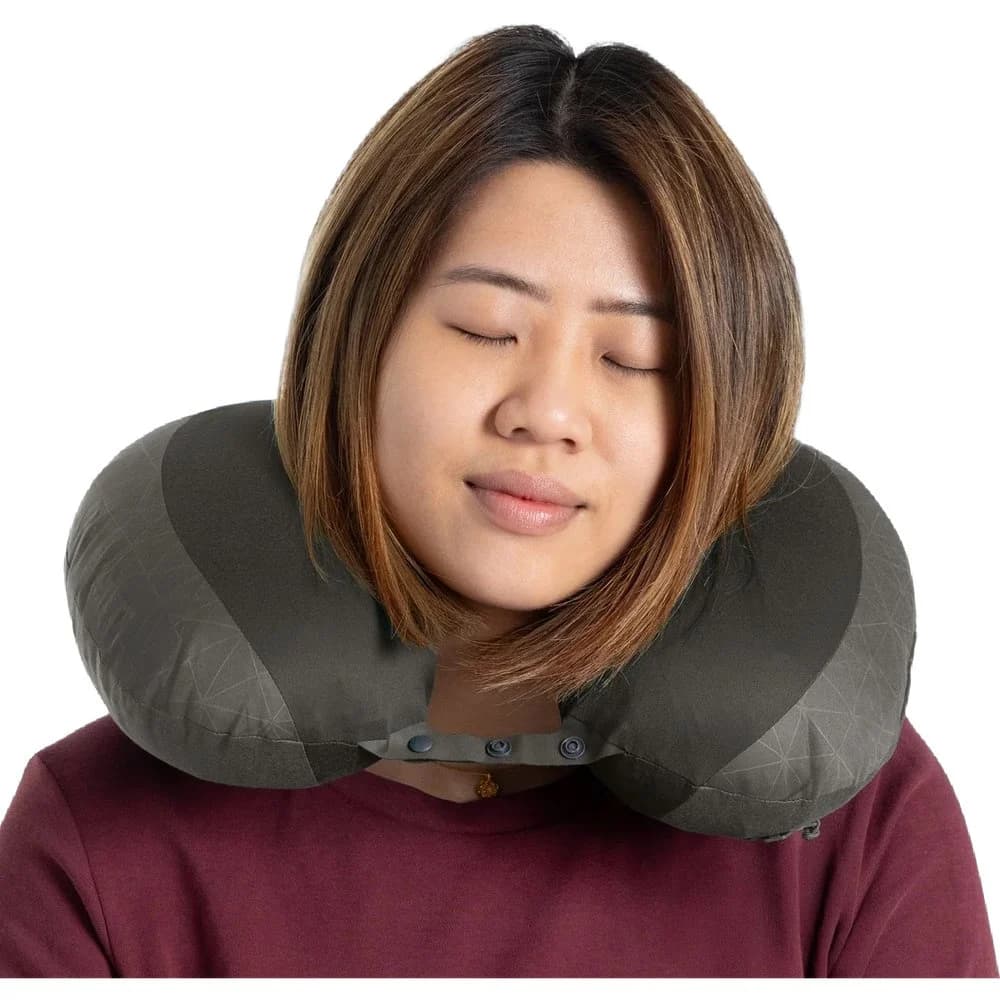 Aeros Premium Travel Pillow Regular Jet Black, view: 3