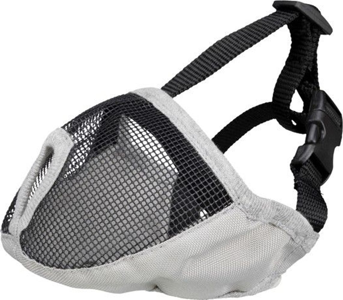 productImage: Munnkurv For Kortneset Hund Polyester S-M: 31 cm Grå