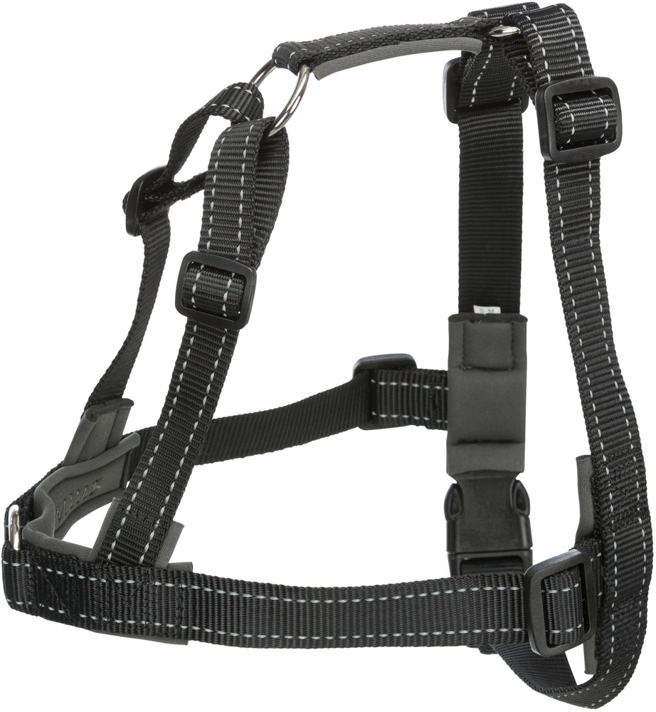 productImage: Lead'n'walk Soft Treningssele L-XL 65-105 cm/25 mm Svart