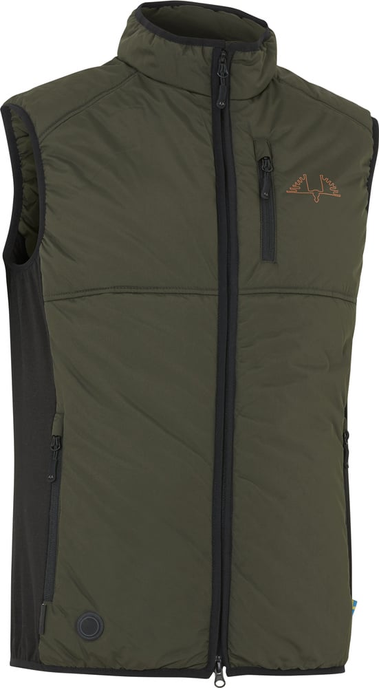productImage: M's Alpha Pro Light Heat Vest Green