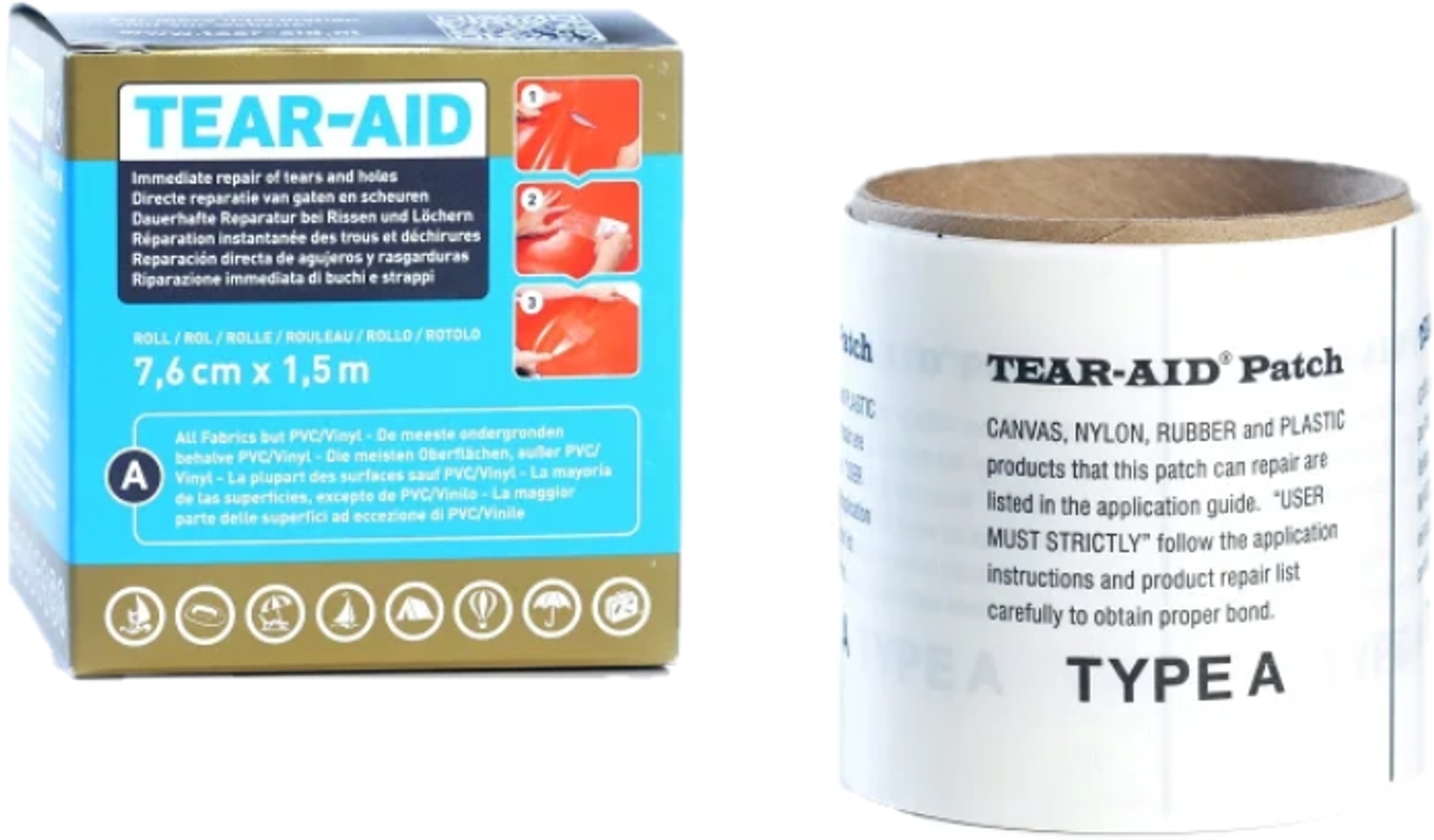 productImage: Type A Roll 7,6 cm x 1,5 m