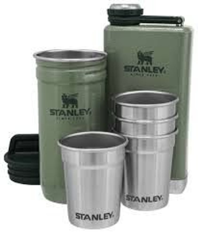 productImage: Adventure Shot + Flask Gift Set Hammertone Green