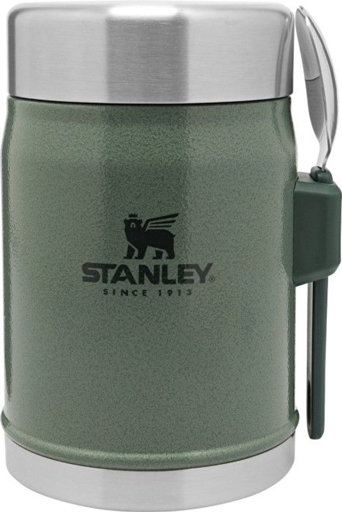 productImage: The Legendary Food Jar + Spork 0,4L Hammertone Green