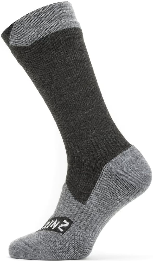 productImage: Raynham Waterproof Sock Black/Dark Grey Marl