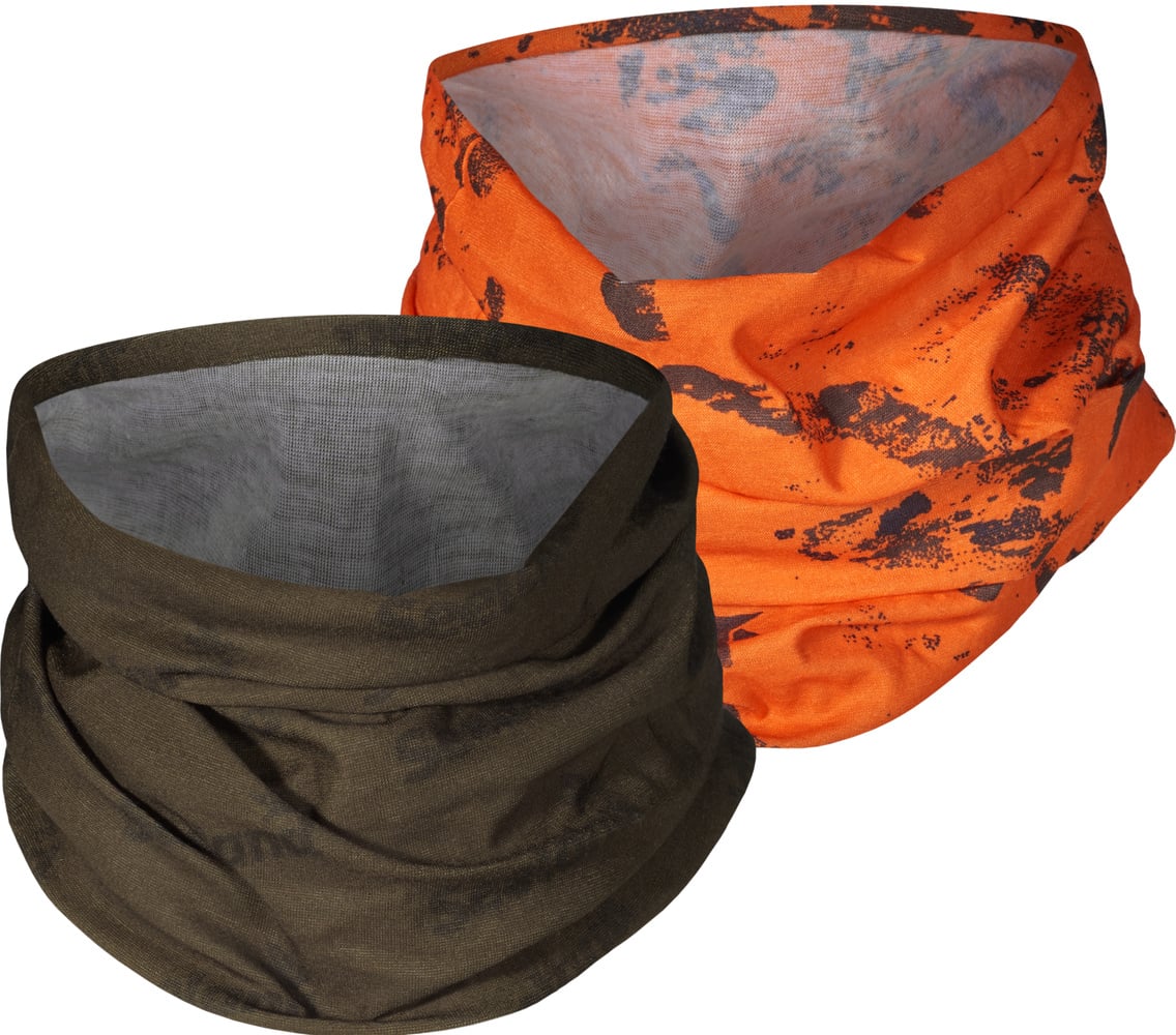 productImage: Neck Gaiter 2-Pack Pine Green/Invis Orange Blaze