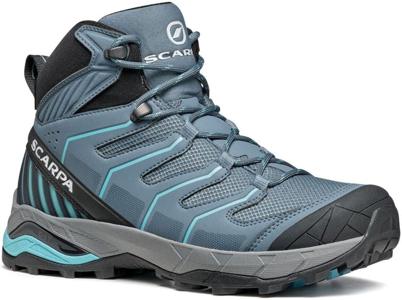 productImage: W's Maverick Mid GTX Storm Gray/Aqua