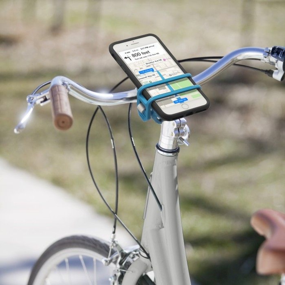 productImage: HandleBand Universal Smartphone Bar Mount - Blue