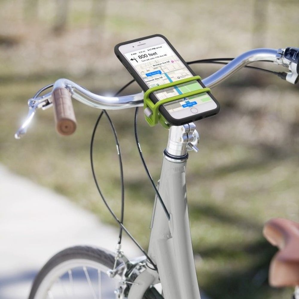 productImage: HandleBand Universal Smartphone Bar Mount - Green