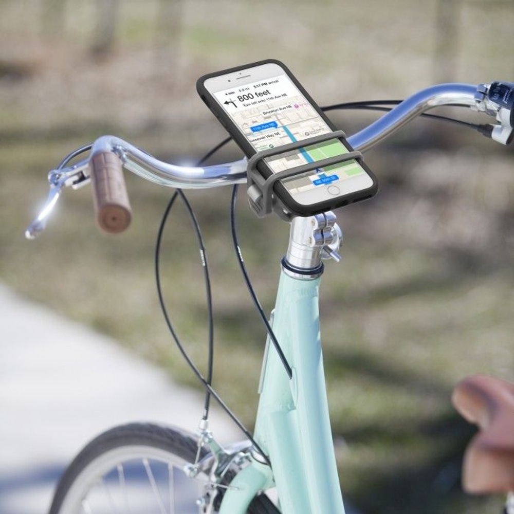productImage: HandleBand Universal Smartphone Bar Mount - Charcoal