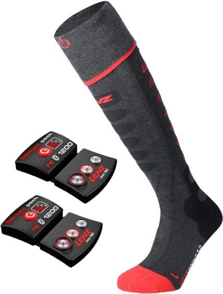 productImage: Set of Heat sock 5.1 + Lithium RCB 1200 Black/Red