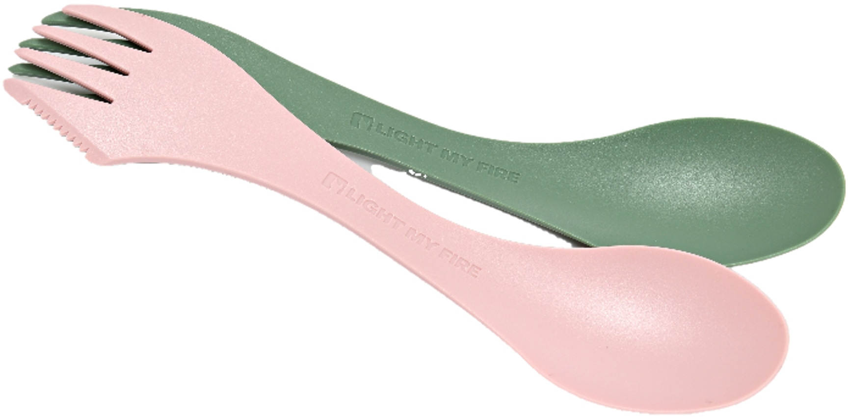 productImage: Spork Lefty Sandy Green / Dusty Pink