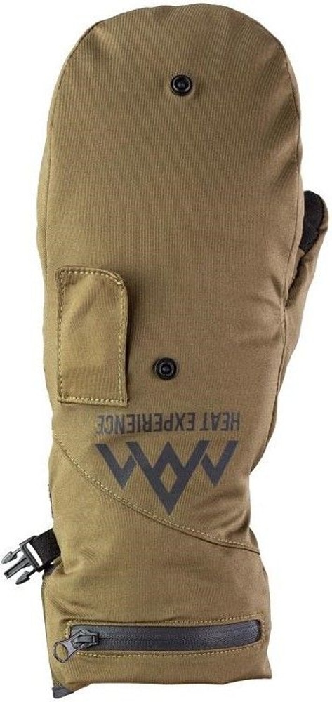 productImage: Heated Hunt Pullover Mittens Green/Black Unisex