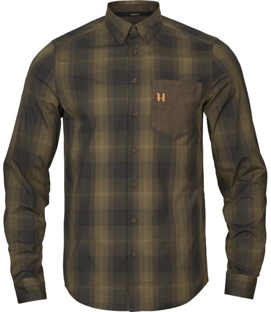 productImage: Akkan Shirt Willow Green/Shadow Brown