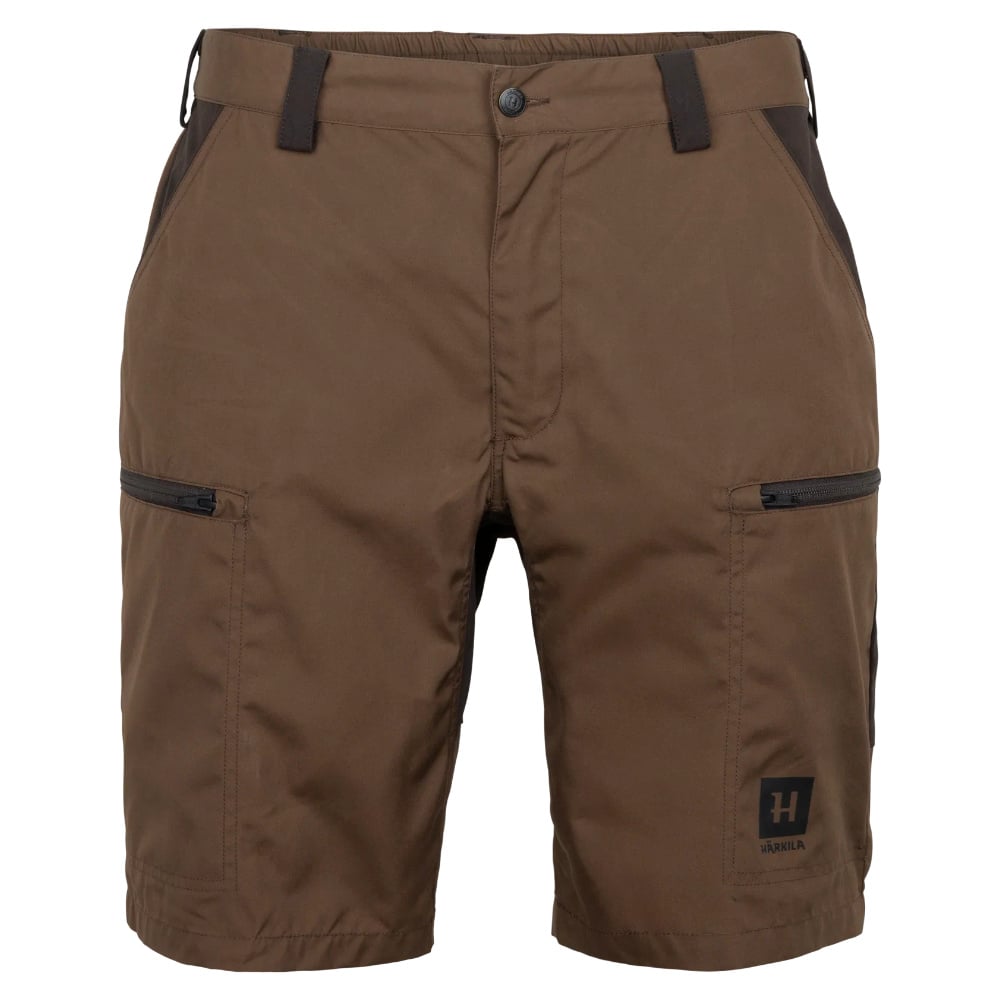 productImage: M's Härkila Fjell Shorts Dark Earth/Shadow Brown