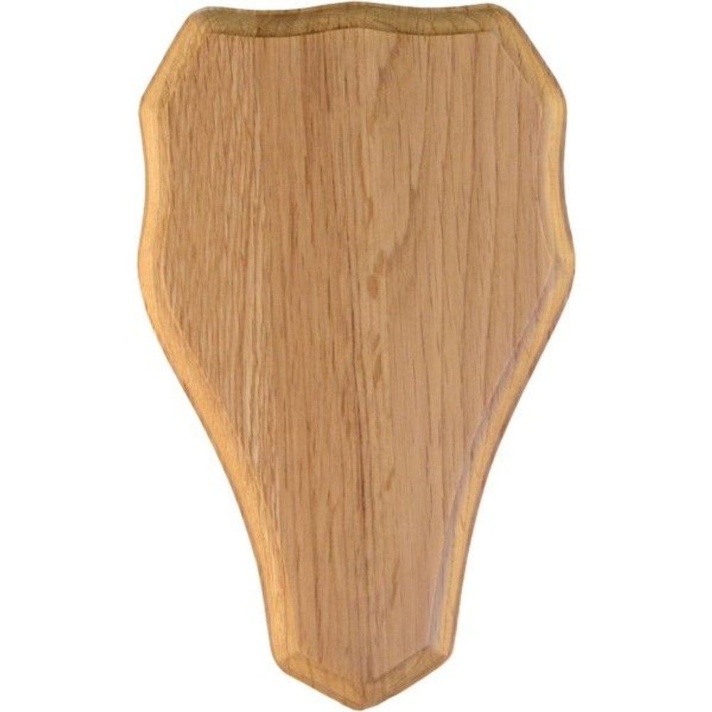 productImage: Troféskjold Rådyr, Lys Eik 19x12 cm