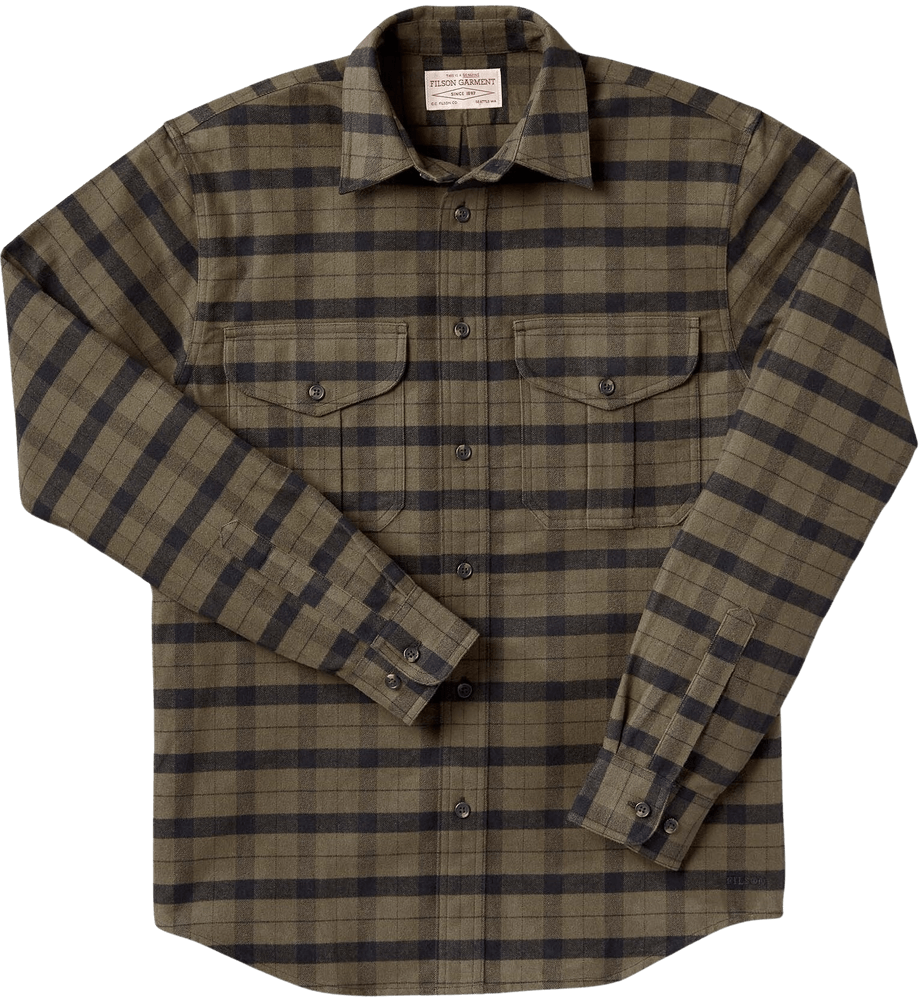 productImage: M's Alaskan Guide Shirt Otter Green Black Plaid