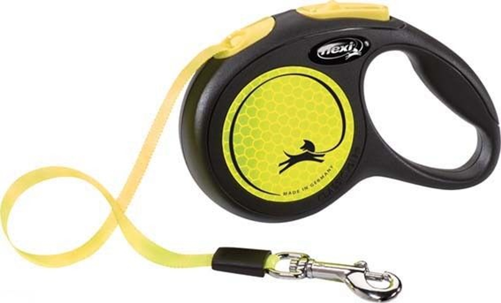 productImage: flexi New NEON Band XS 3 m Svart/Neongul