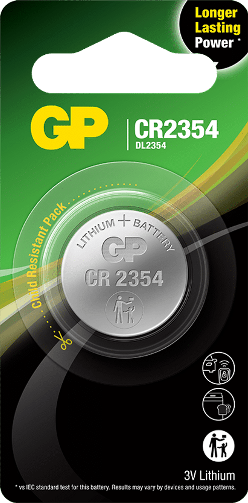 productImage: GP Knappcell Lithium CR2354, 1-pack