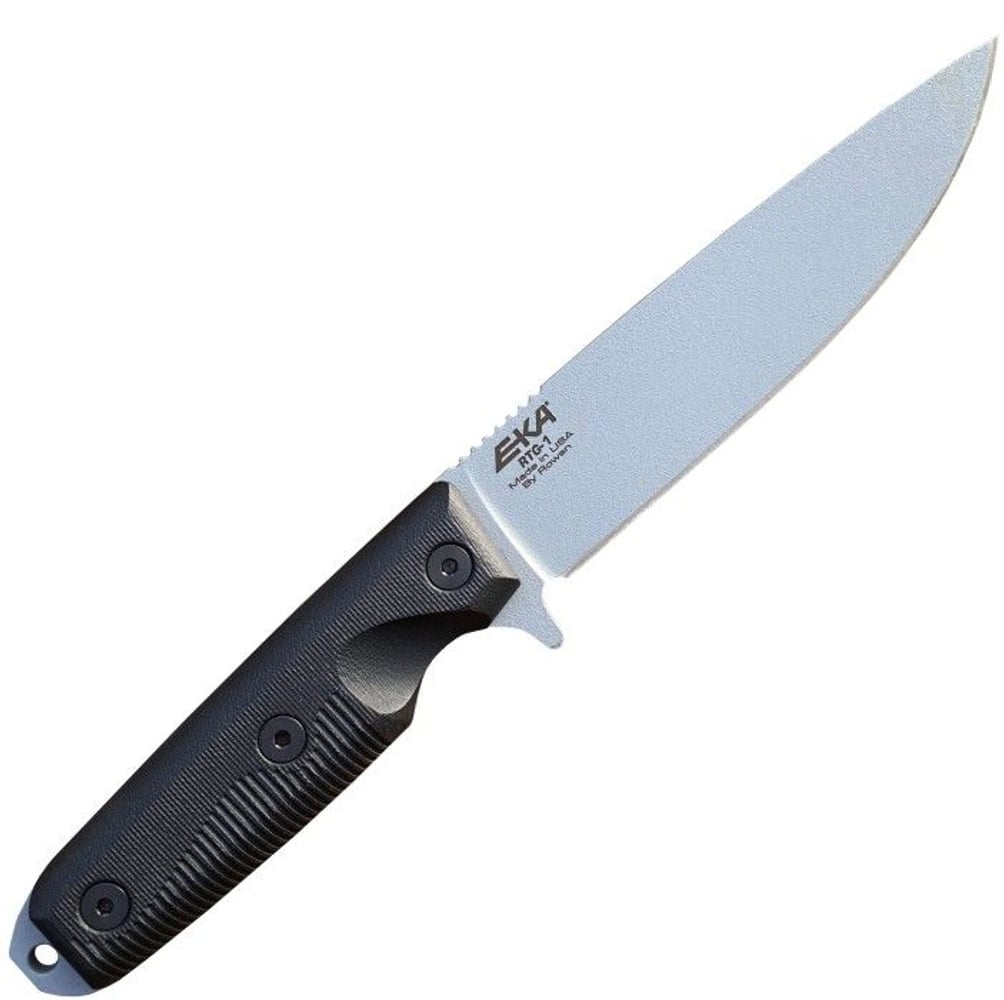 productImage: RTG-1 Grey blade, Black G10 handle