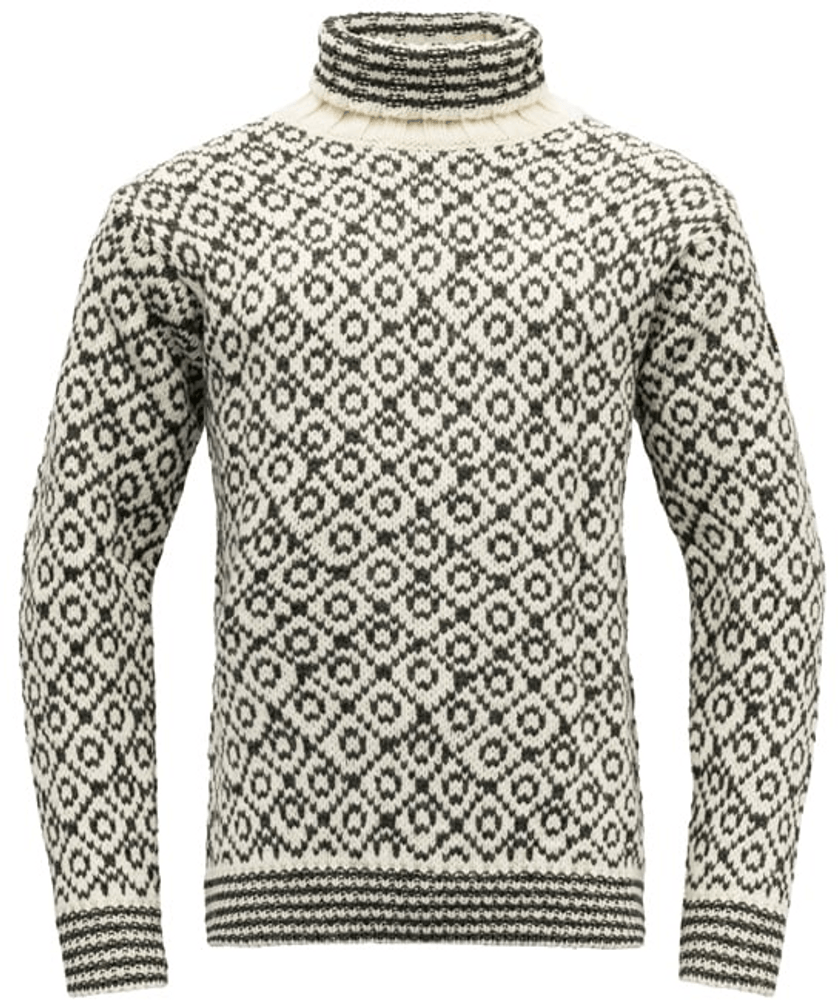 productImage: Svalbard Sweater High Neck Off White/Anth.