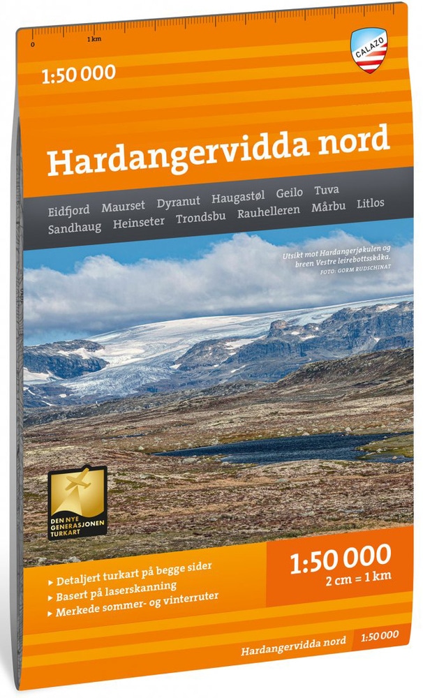 productImage: Turkart Hardangervidda nord 1:50 000