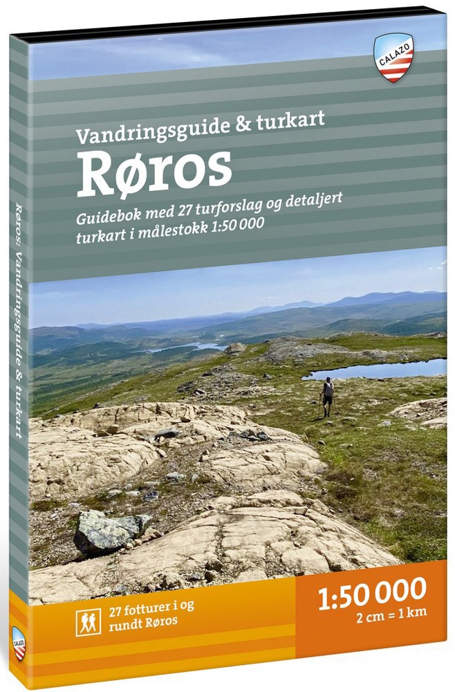 productImage: Turguide Røros: miniguide & turkart 1:50 000
