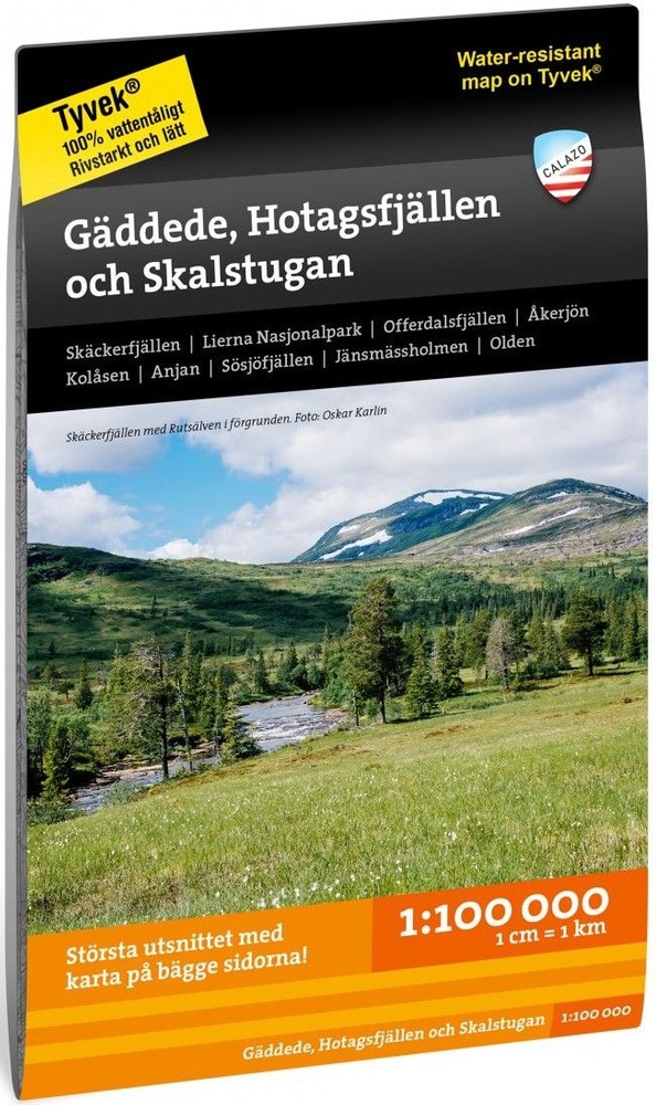 Gäddede, Hotagsfjällen & Skäckerfjällen 1:100000, view: 1