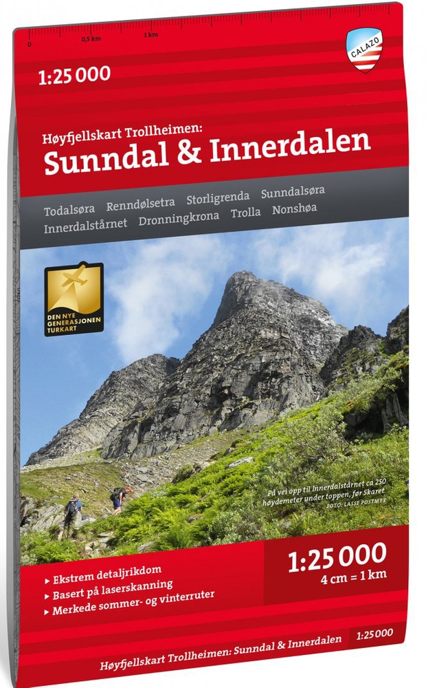 productImage: Høyfjellskart Trollheimen: Sunndal & Innerdalen 1:25 000