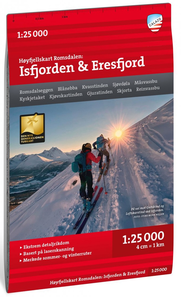 productImage: Høyfjellskart Romsdalen: Trolltindan & Høgstolen 1:25 000