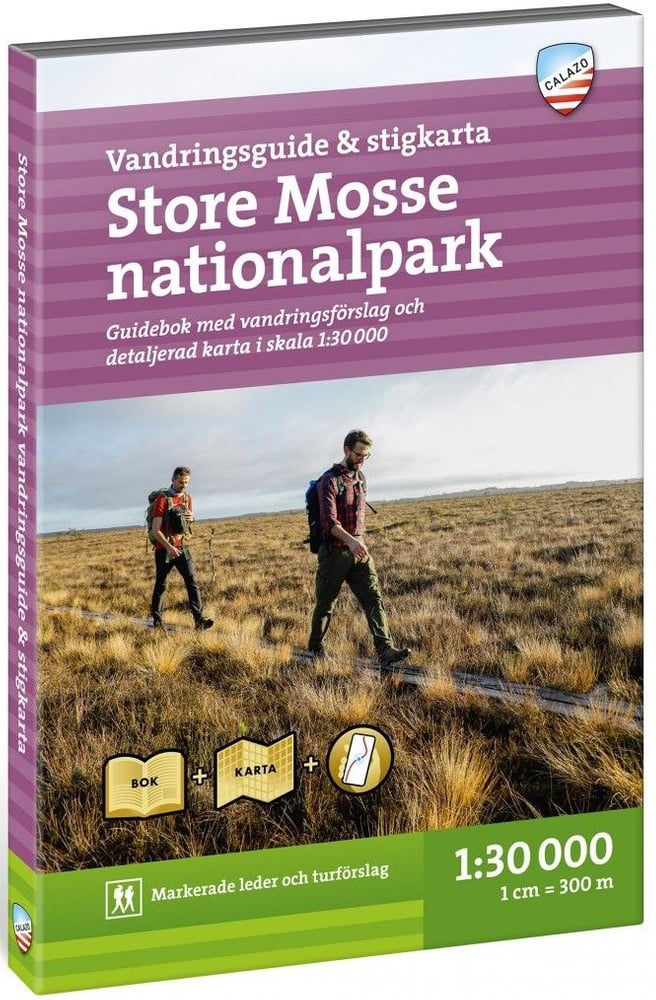 productImage: Store Mosse nationalpark – vandringsguide och stigkarta 1:30 000