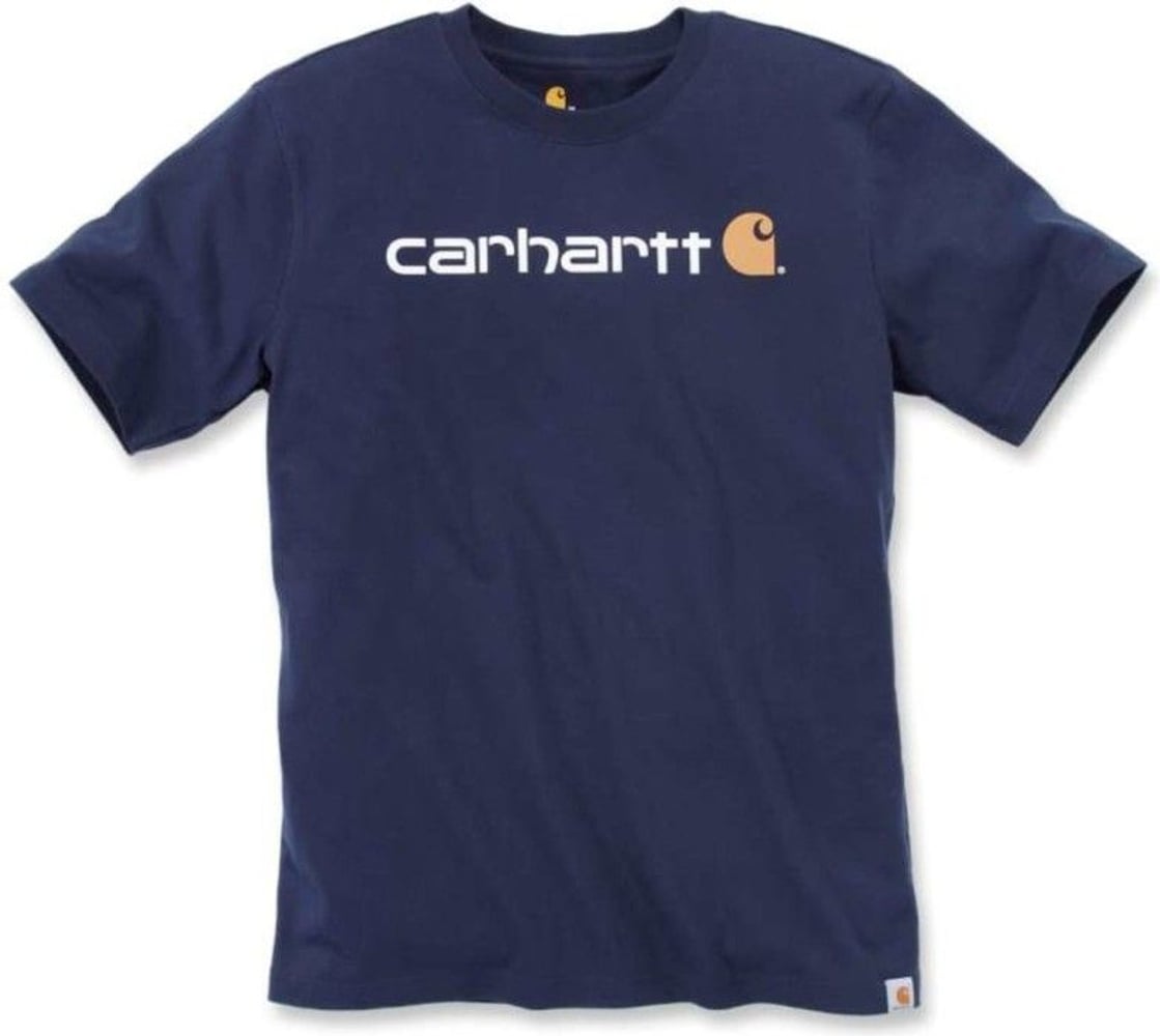 productImage: Carhartt M's Core Logo T-Shirt S/S Navy