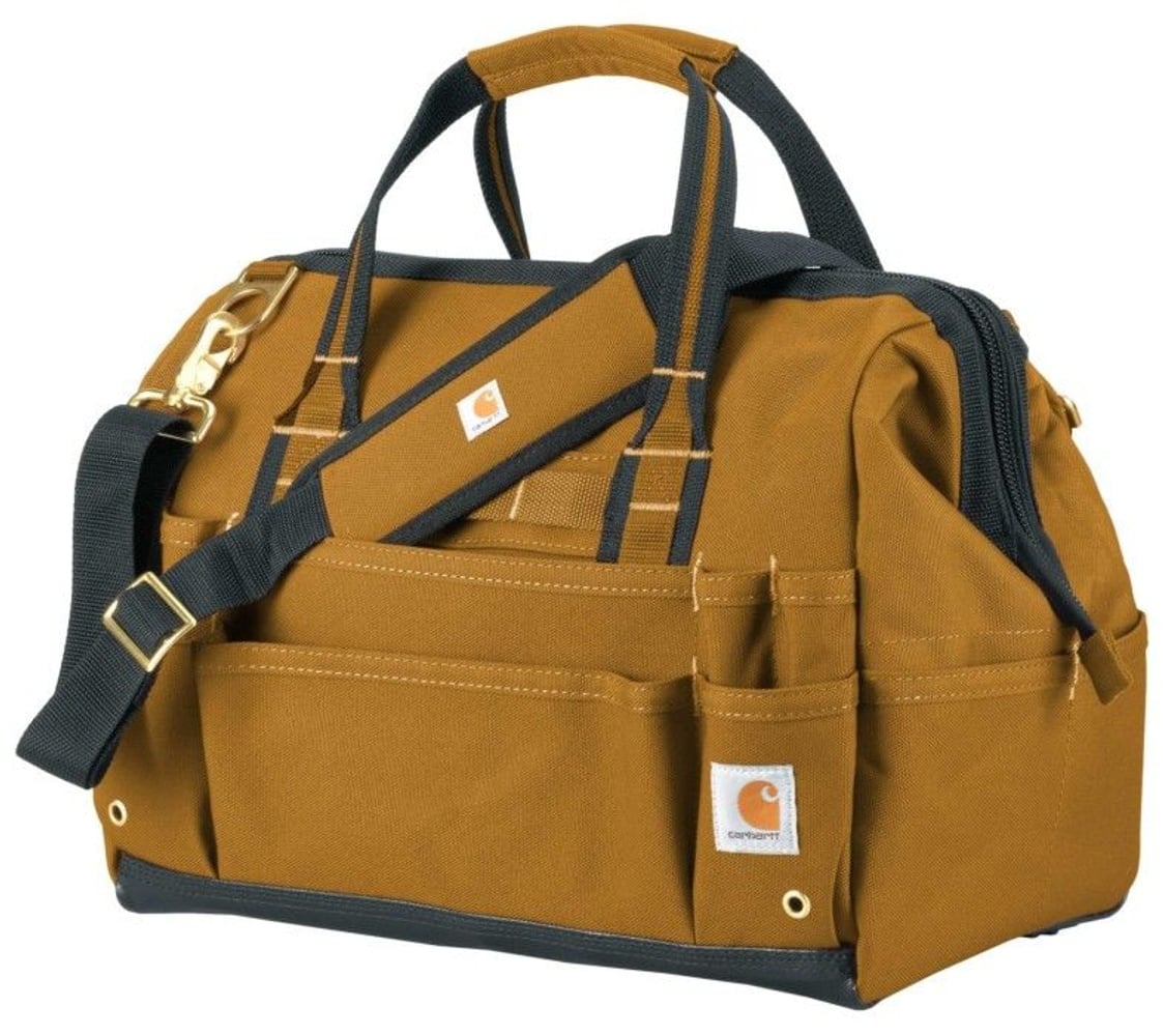 productImage: Carhartt 16-inch 30 Pocket Tool Bag Carhartt® Brown